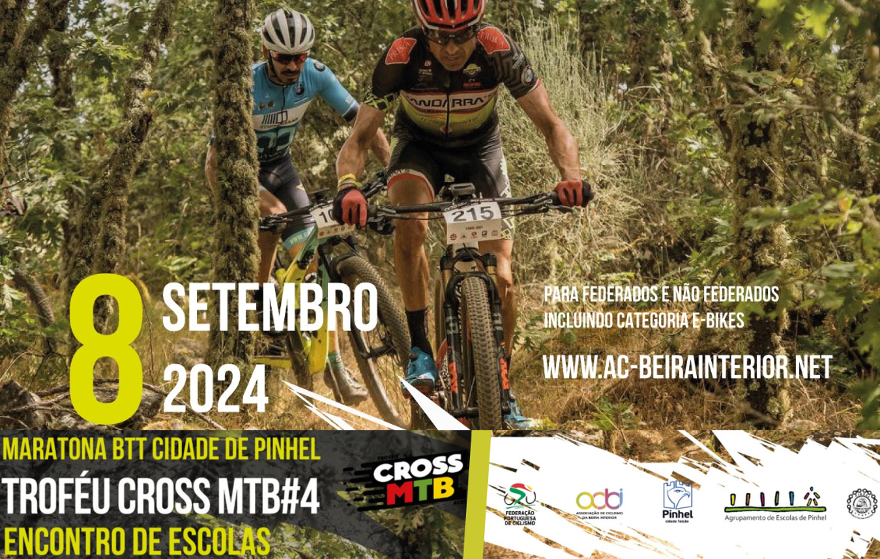 Troféu CROSS MTB #4 - Maratona Cidade de Pinhel e Encontro de Escolas